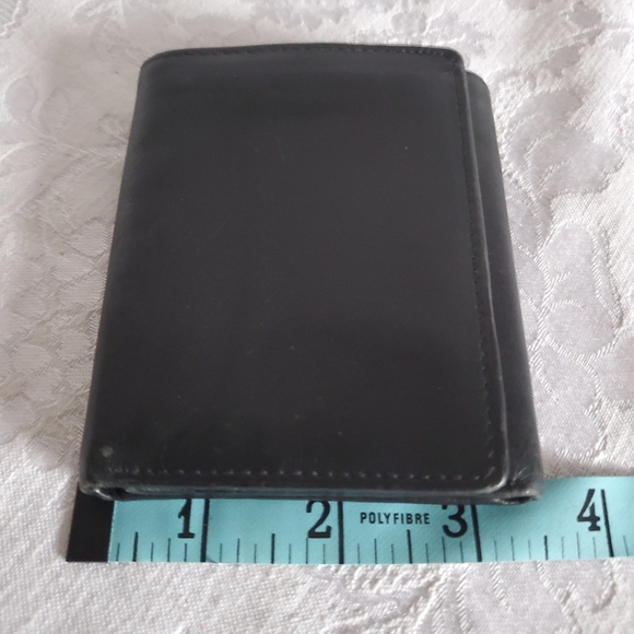 Black Leather Mens Wallet - Picture 3 of 3